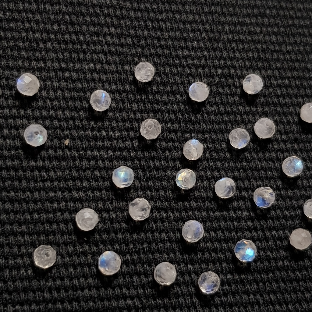Hạt lẻ đá phong thủy 3mm