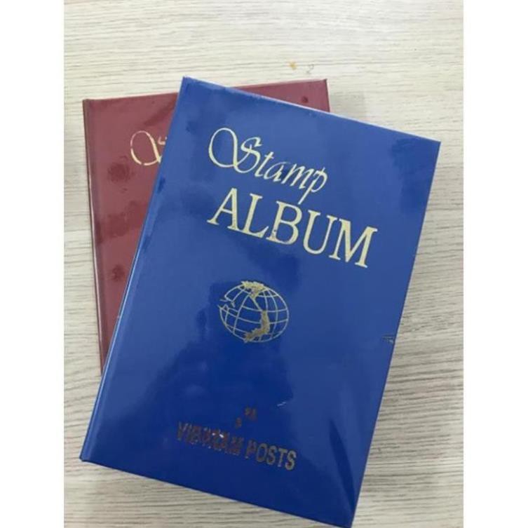 Album Lớn đựng 500 con Tem có phơi kèm sẵn.