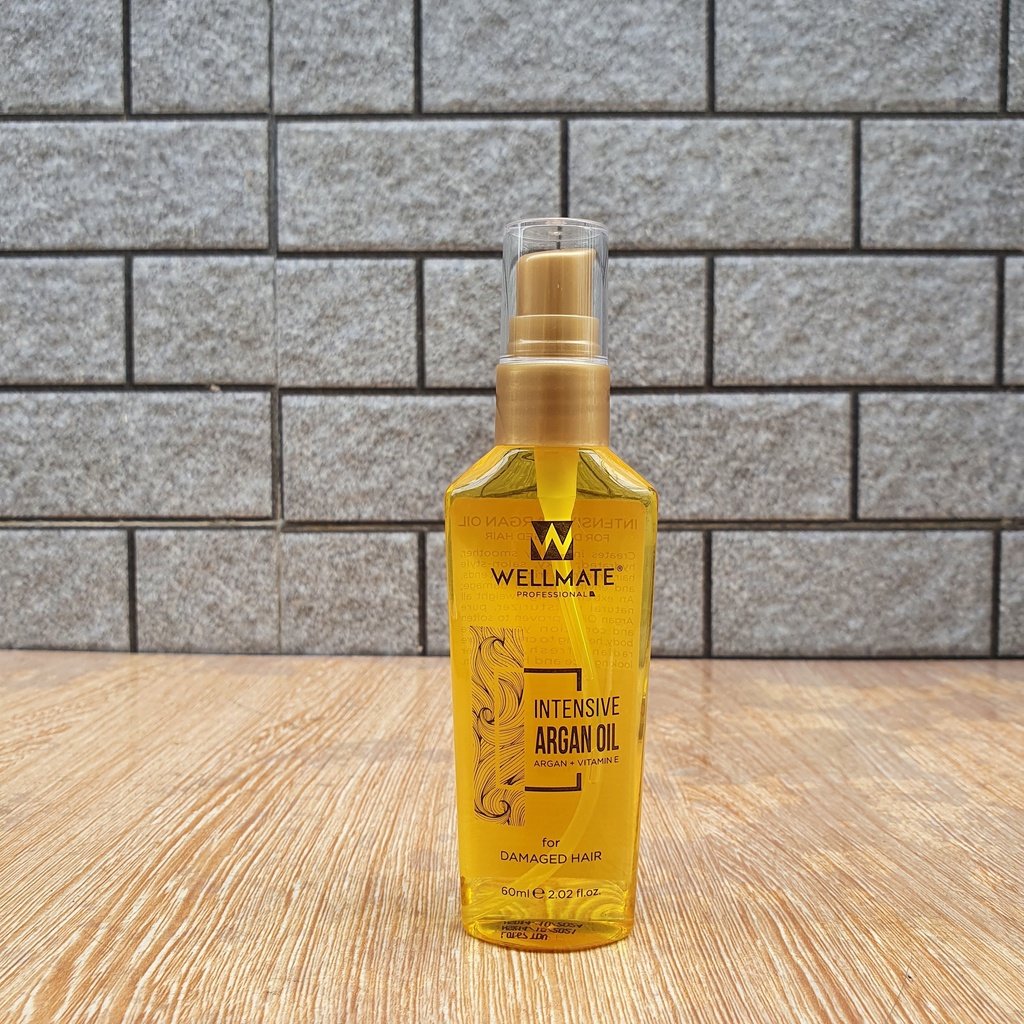 Tinh Dầu Dưỡng Tóc phục hồi WELLMATE KERATINARGAN OIL 60ML