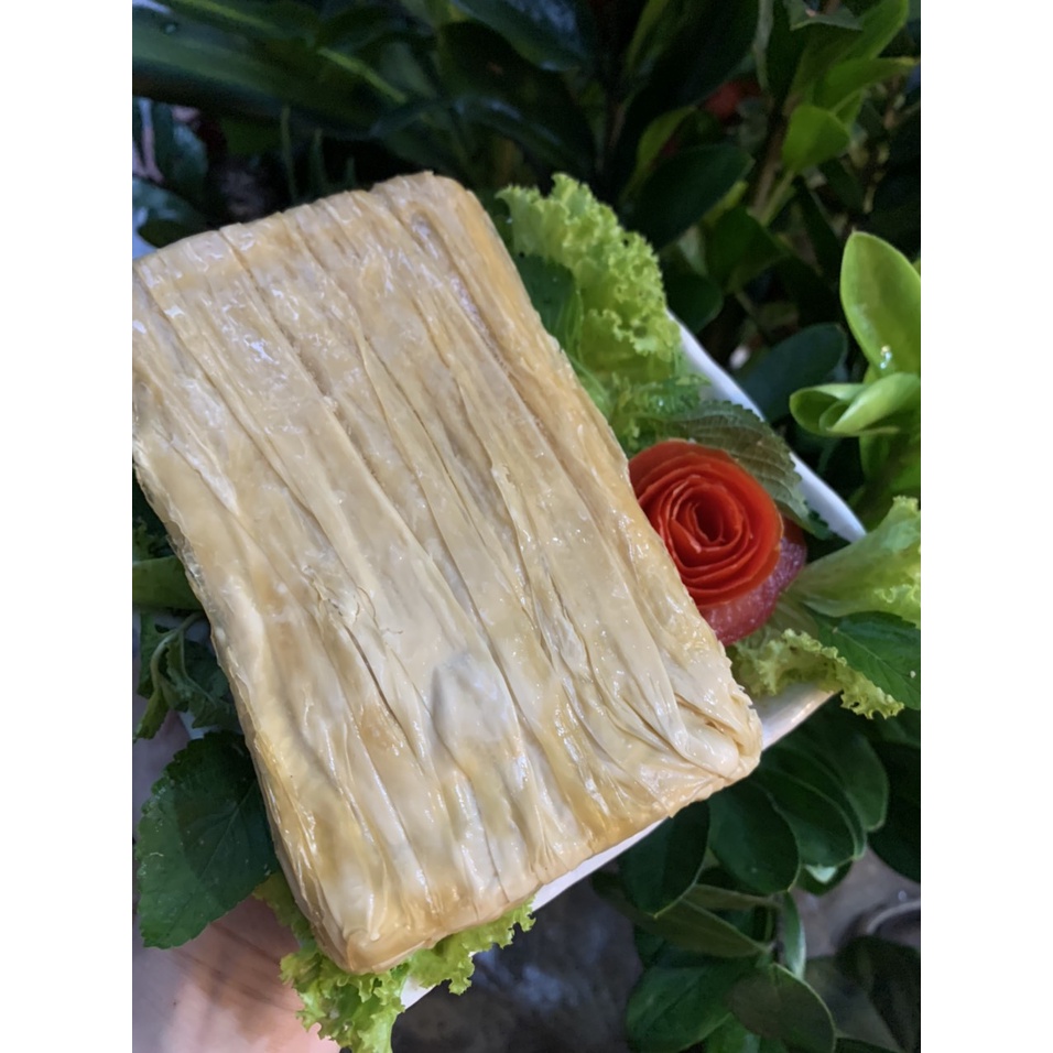 Váng Đậu Tươi Nguyên chất ngọn Sạch không chất bảo quản chuẩn ăn kiêng keto/das/eatclean gói 500g