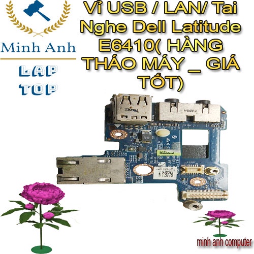 vỉ bo mạch usb / lan laptop dell latitude 6410 e6410