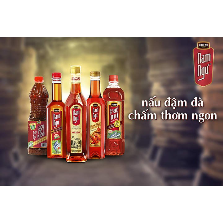 Nước mắm Nam Ngư 10 độ đạm chai 900ml