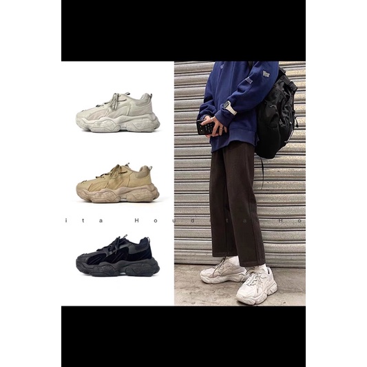 Giày Thể Thao Nam Sneaker Chính Hãng Cổ Cao Tăng Chiều Cao - HOUDITA - C-BT11