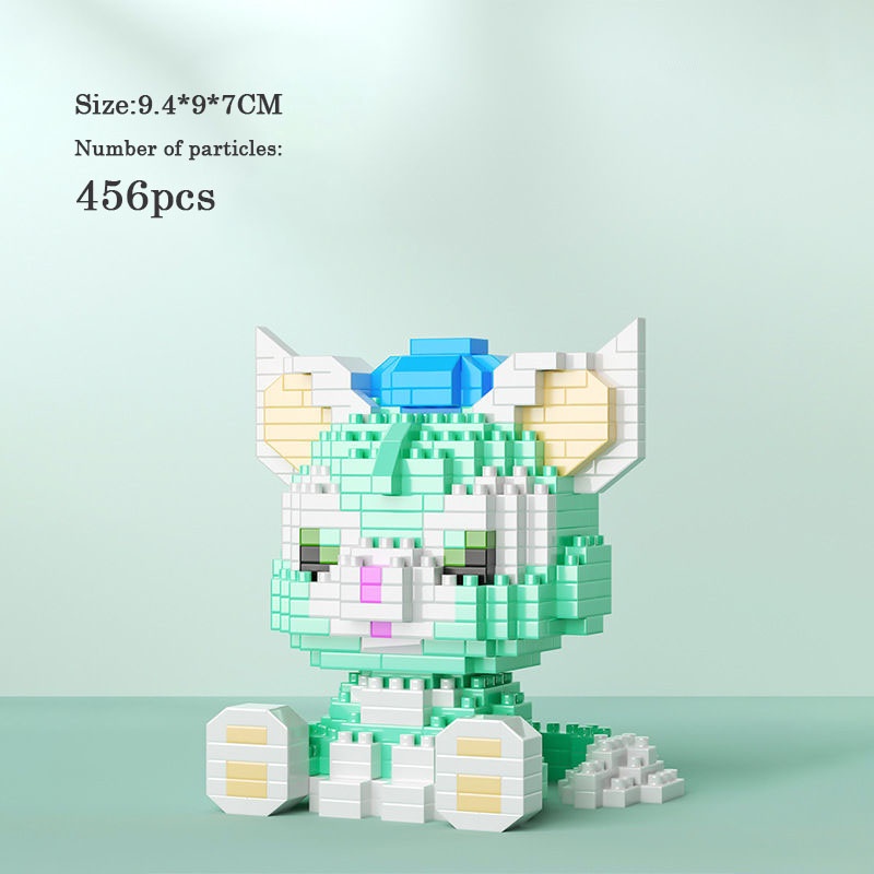 DISNEY Mô Hình Đồ Chơi Lắp Ráp Nhà Du Hành Mini 3D Cho Bé