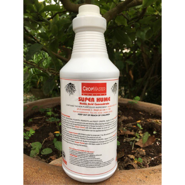 ( SIÊU HOT ) Super Hume Phú Hào dùng cho hoa cây cảnh 1L, Humic Cải tạo giải độc đất phát triển bộ rễ