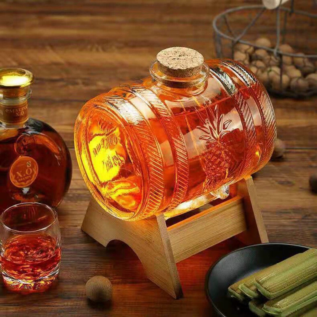 Bình Đựng Rượu ,Nước Chất Đẹp Sang Chảnh Thủy Tinh Giầy Đẹp