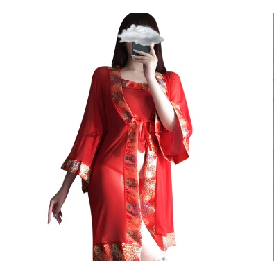 Set đồ cosplay sexy mỹ nhân cổ trang Trung Hoa yếm + áo choàng