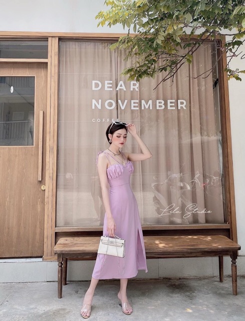 Đầm 2 dây .