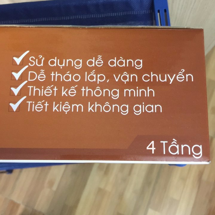 Kệ để giày dép 4 tầng