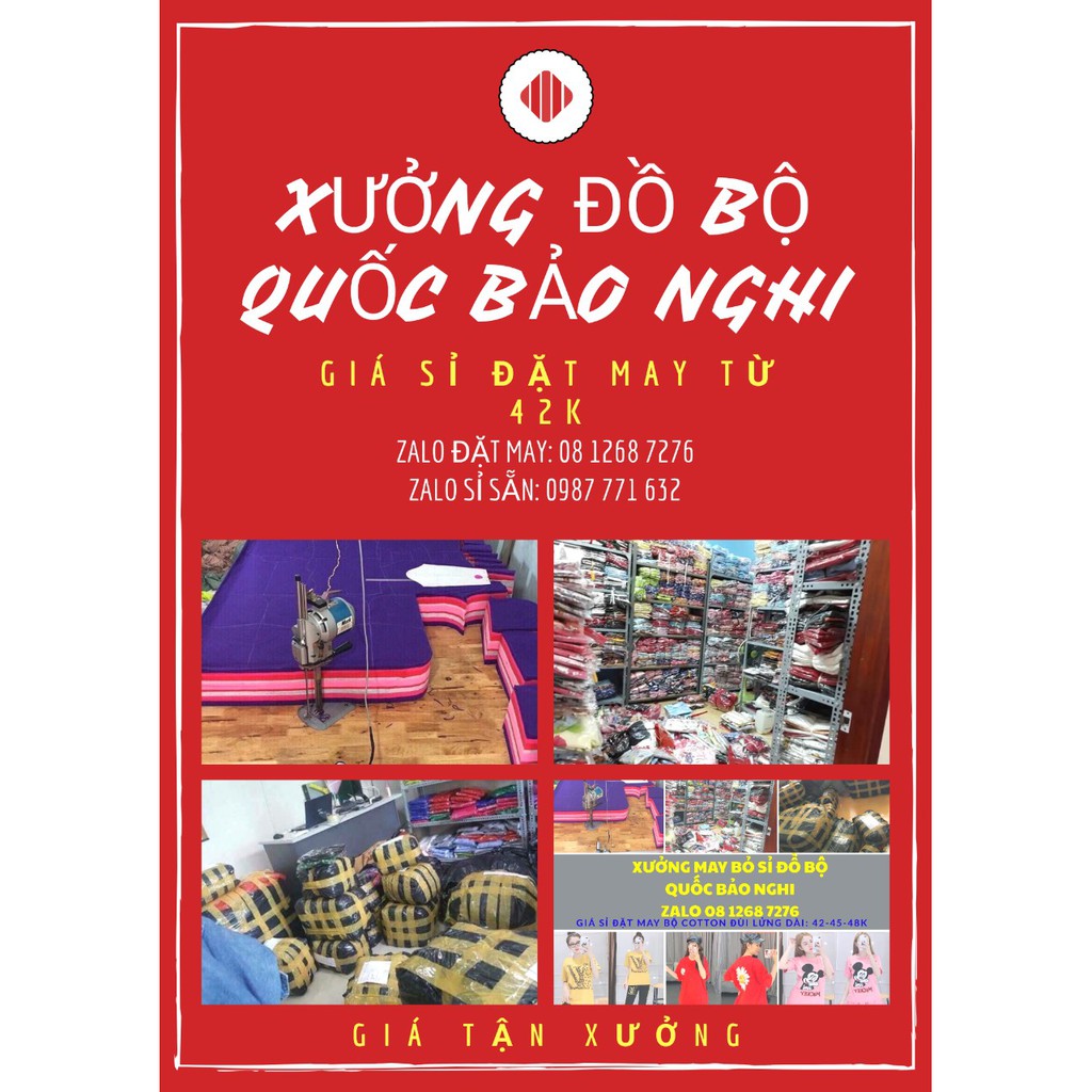 Đồ Bộ Cotton Đồ Bộ Nữ Mặc Nhà Đẹp | BigBuy360 - bigbuy360.vn