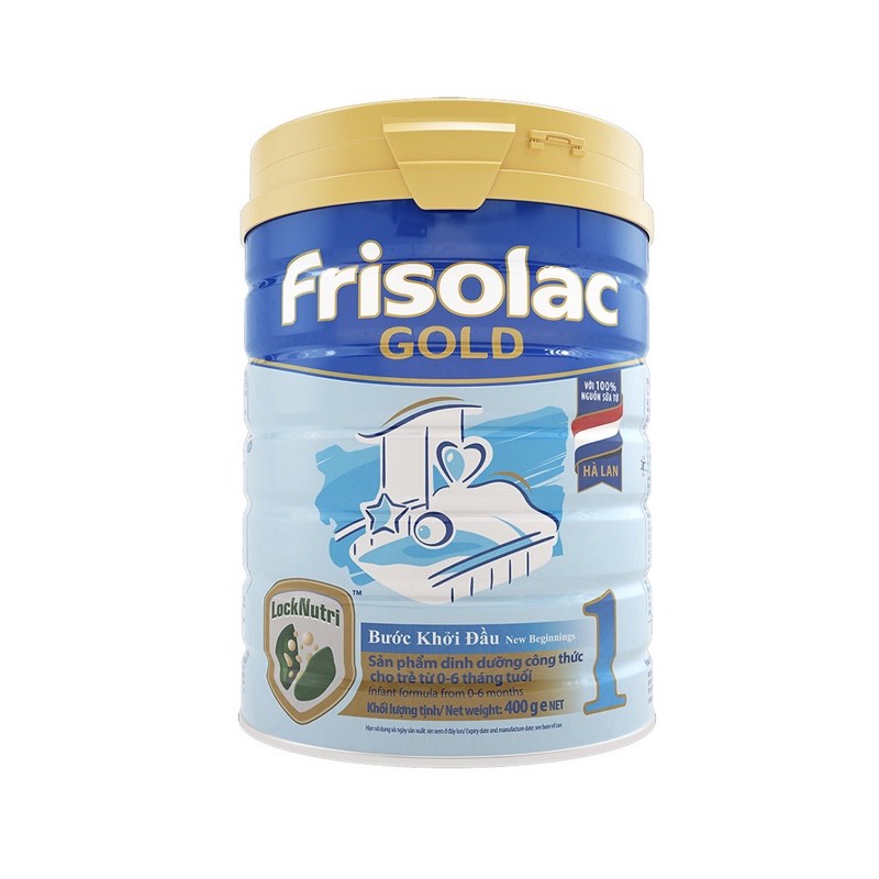 Sữa Bột Frisolac Gold 1 400g-Hộp móp