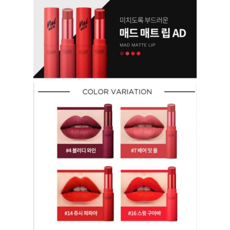 Son Clio Mad Matte 🍑🍑
