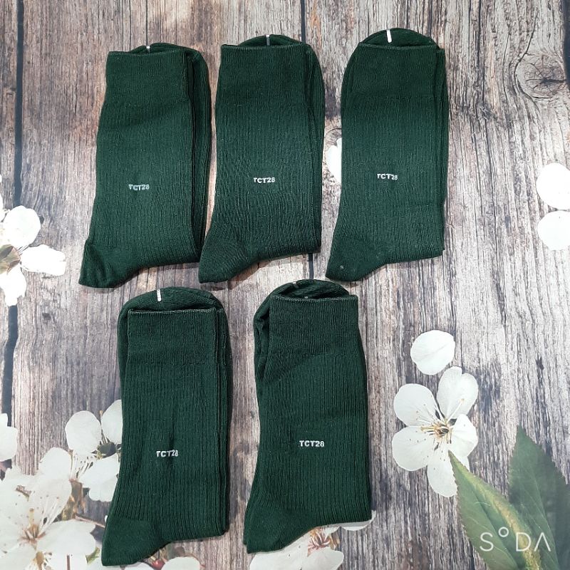 TẤT CAO CỔ MÀU XANH LÍNH( MÀU XANH BỘ ĐỘI)