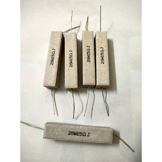 5 Con điện trở sứ 15om 20w