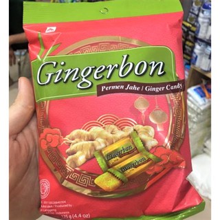 Kẹo Gừng Dẻo Gingerbon Hàng Indonesia Gói 125g