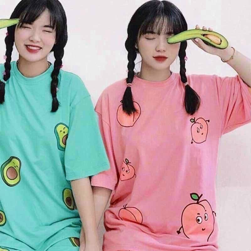 SET BỘ NỮ MẶC NHÀ MÀU SẮC TƯƠI SÁNG FOM RỘNG MẶC BAO THOẢI MÁI