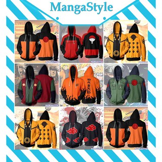  Hàng Có Sẵn - Áo Khoác 3D Naruto