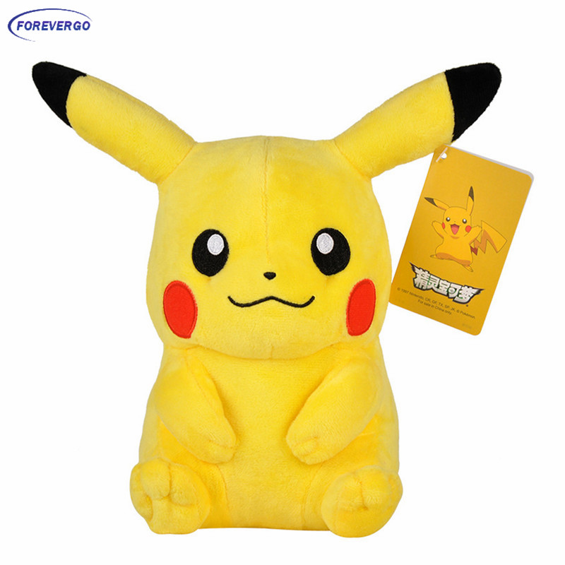 Pikachu Nhồi Bông 20-25cm Trang Trí Đáng Yêu