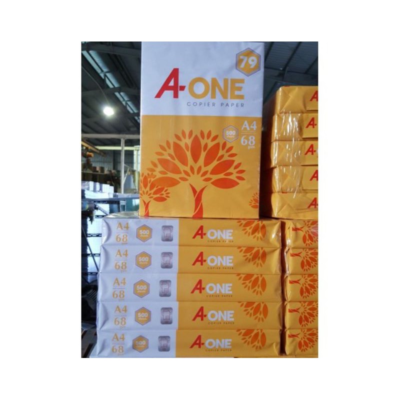 Giấy photo A4 500 tờ A-one định lượng 68gms