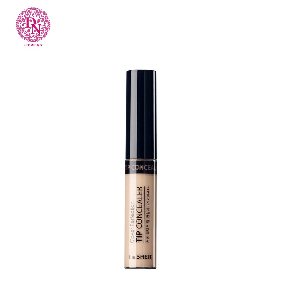 Kem che khuyết điểm The Saem Cover Perfection Tip Concealer SPF28 PA++ 6.5g | BigBuy360 - bigbuy360.vn