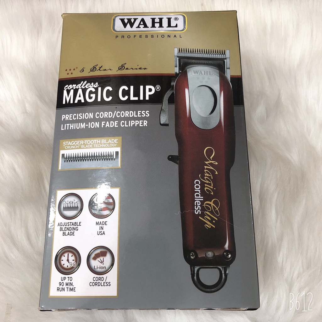 Tông đơ cắt tóc MAGIC CLIP WAHL lưỡi kép ( phụ kiện tóc)