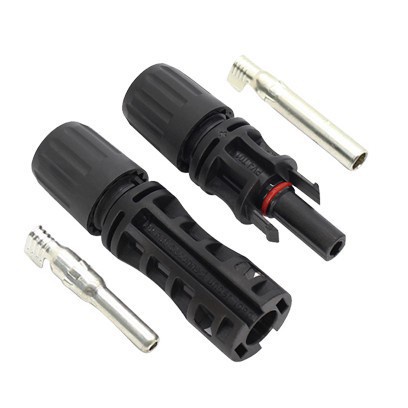 Đầu nối pin năng lượng mặt trời MC4 đơn 1500VDC 30A LEADER