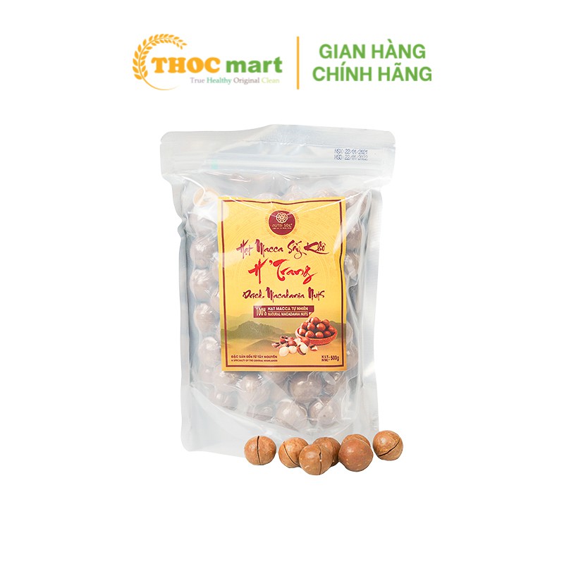 Hạt Macca Nutri Soil sống khô nứt vỏ sạch Thượng hạng 100% tự nhiên