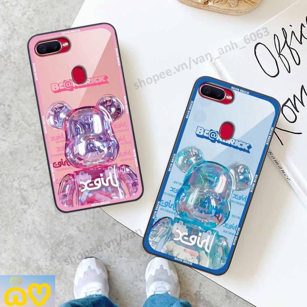 Ốp lưng Oppo A5s / A7 / F9 / A12 be@r brick mars thời trang, Ốp lưng lưng điện thoại viền dẻo siêu chất Như Ý