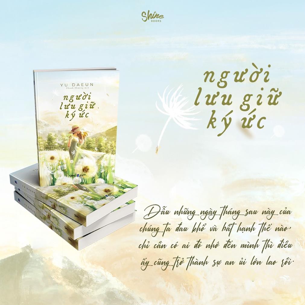 Sách - Người Lưu Giữ Ký Ức (ShineBooks) - AZVietNam