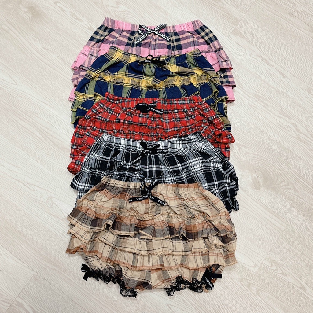 quần tầng carro viền ren xinh u