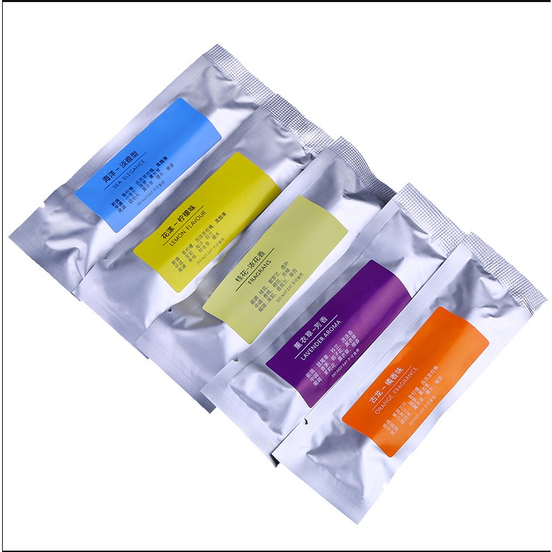 Viên sáp thơm dùng trên oto với 5 mùi hương cam/chanh/oải hương/Cologne/Sea