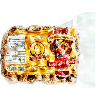 Hạt Điều Vỏ Lụa rang muối gói hút chân không 500g - Bà Tư Bình Phước