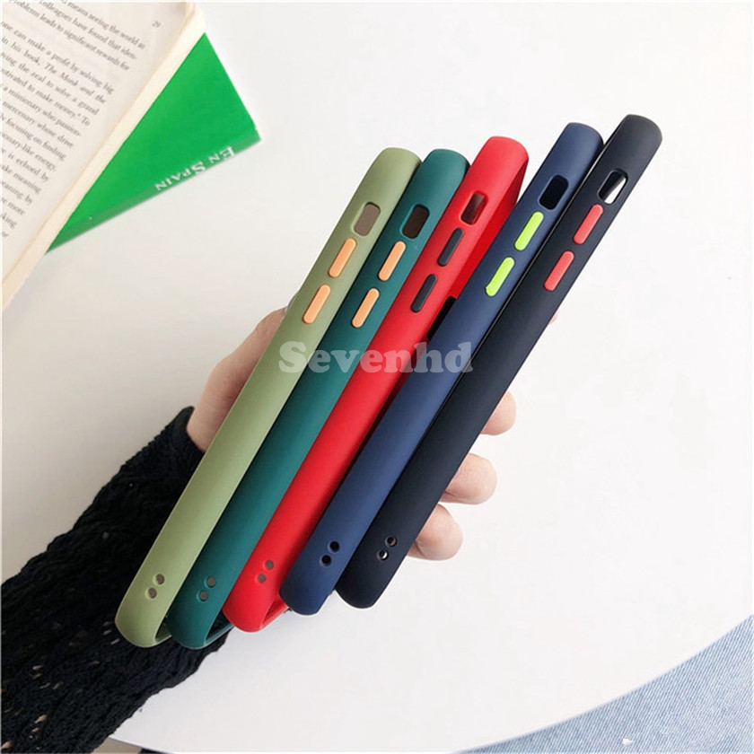 👏Ready Stock🎀 Ốp Điện Thoại dẻo màu nhám chống sốc cho Huawei Nova 7i 7se 5T 3i 6 6se 5i