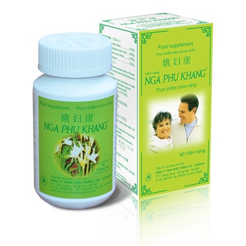 NGA PHỤ KHANG - Lọ 30 viên