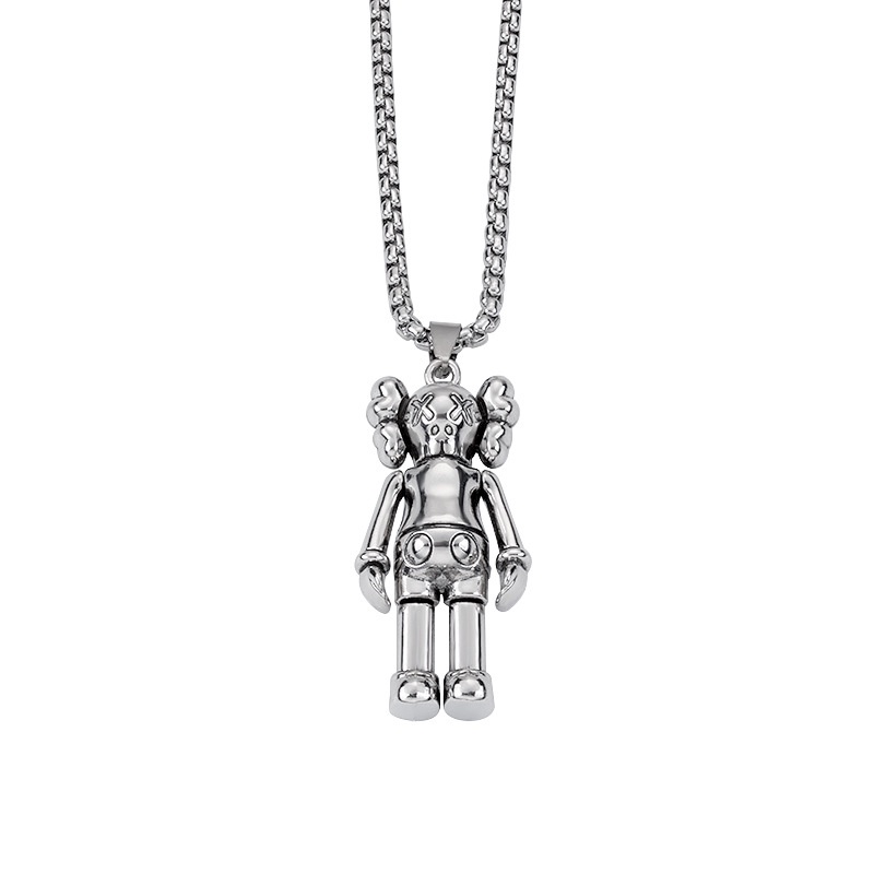 Dây chuyền thép titan dáng dài phong cách hip hop cá tính thời trang dành cho cả nam và nữ