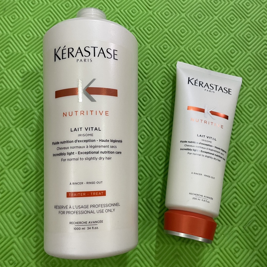Dầu gội xả dành cho tóc khô Kerastase Nutritive 250ml/200ml