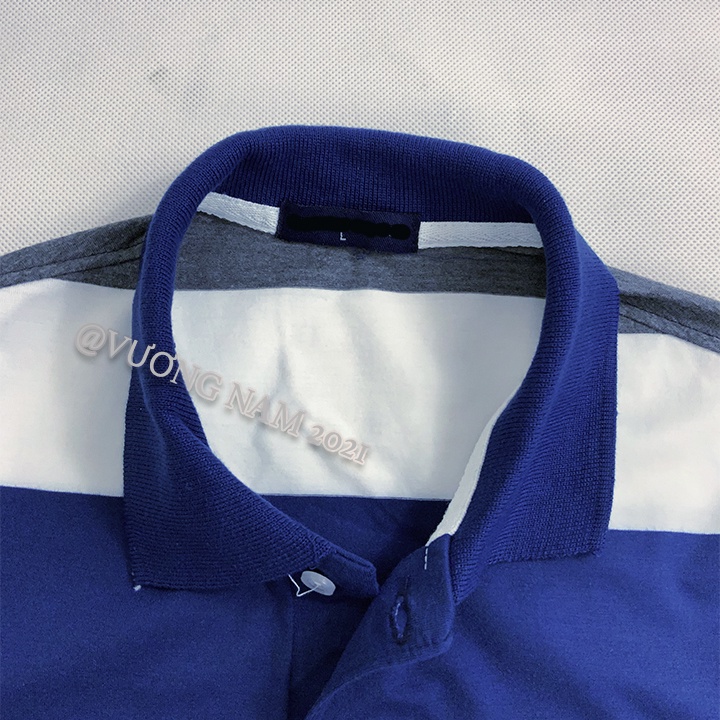 Áo phông nam trung niên polo tay ngắn form rộng có cổ cotton đẹp cao cấp VN48I | BigBuy360 - bigbuy360.vn