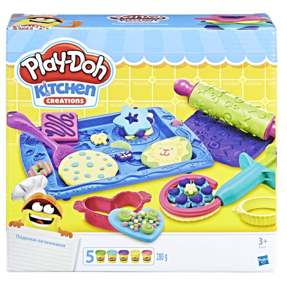 Bộ đồ chơi đất nặn làm bánh Cookie sáng tạo Play-Doh