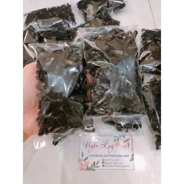 Thun cột tóc màu