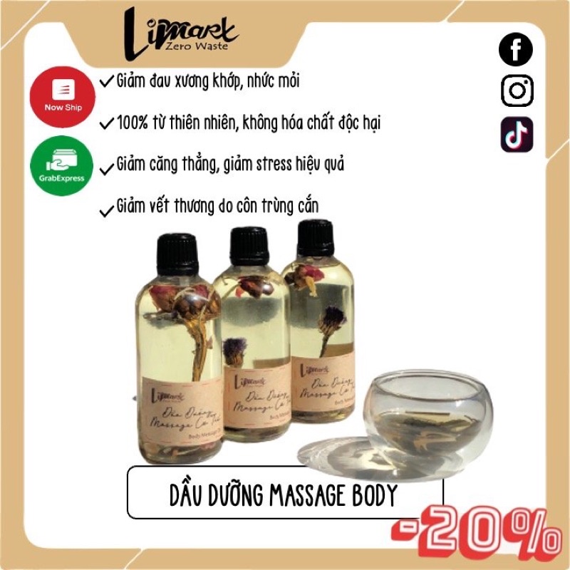 Dầu Massage Body Limart