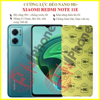 Dán cường lực dẻo nano Xiaomi Redmi Note 11e