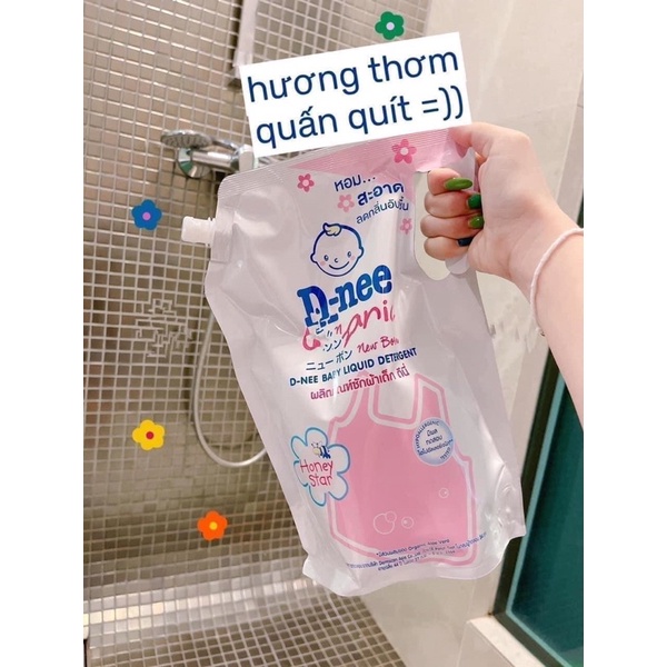 Nước Giặt Dnee Túi 1400ml Mẫu Mới Thái Lan