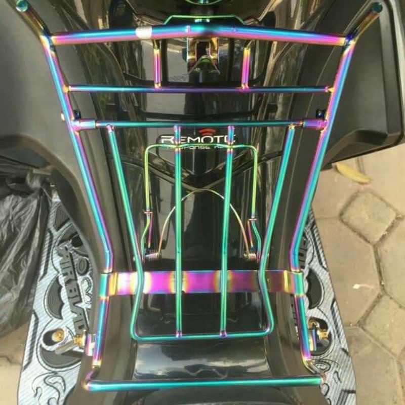 Baga AB Airblade 2016-2021 10ly đen tĩnh điện&amp;inox