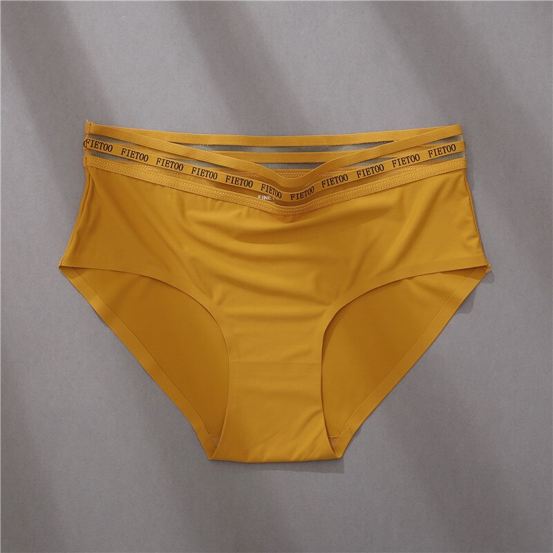 Quần lót CUTEBYTE phối lưới lưng cao họa tiết chữ cái size lớn thời trang dành cho nữ