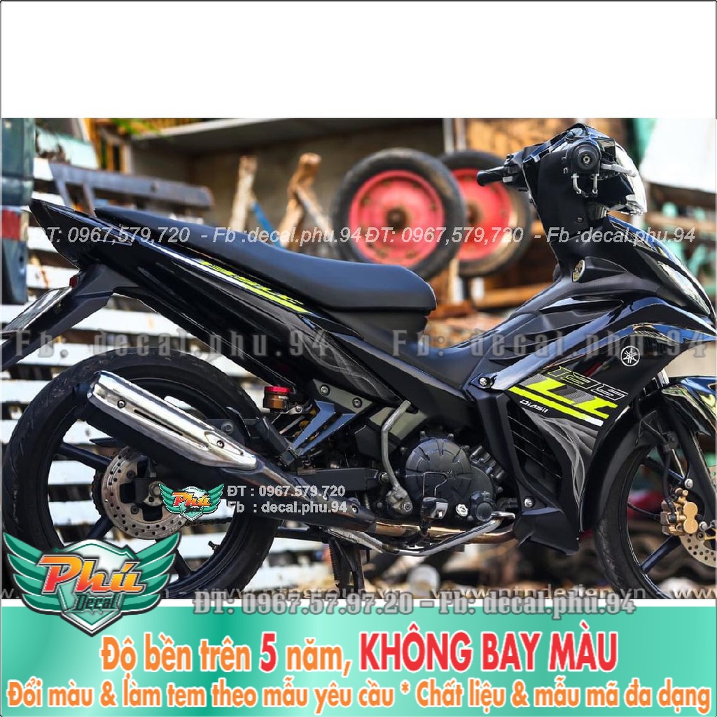 Tem Rời Exciter 135 Lc vàng đen 2021 (K) -1