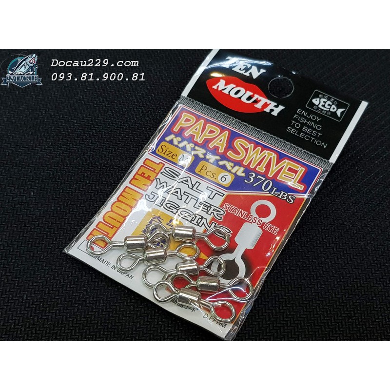 Khóa TEN MOUTH PAPA SWIVEL