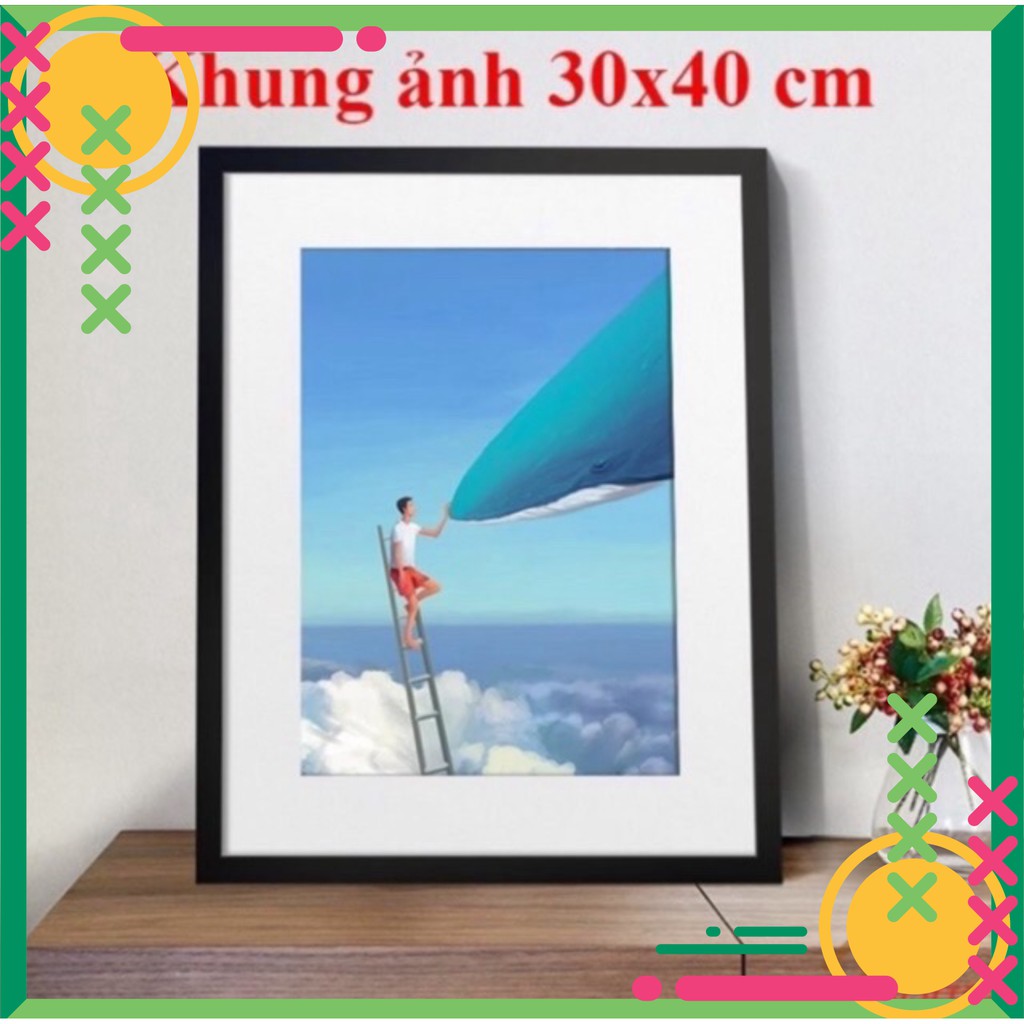 Khung ảnh - khung tranh A3 kích thước 30x40