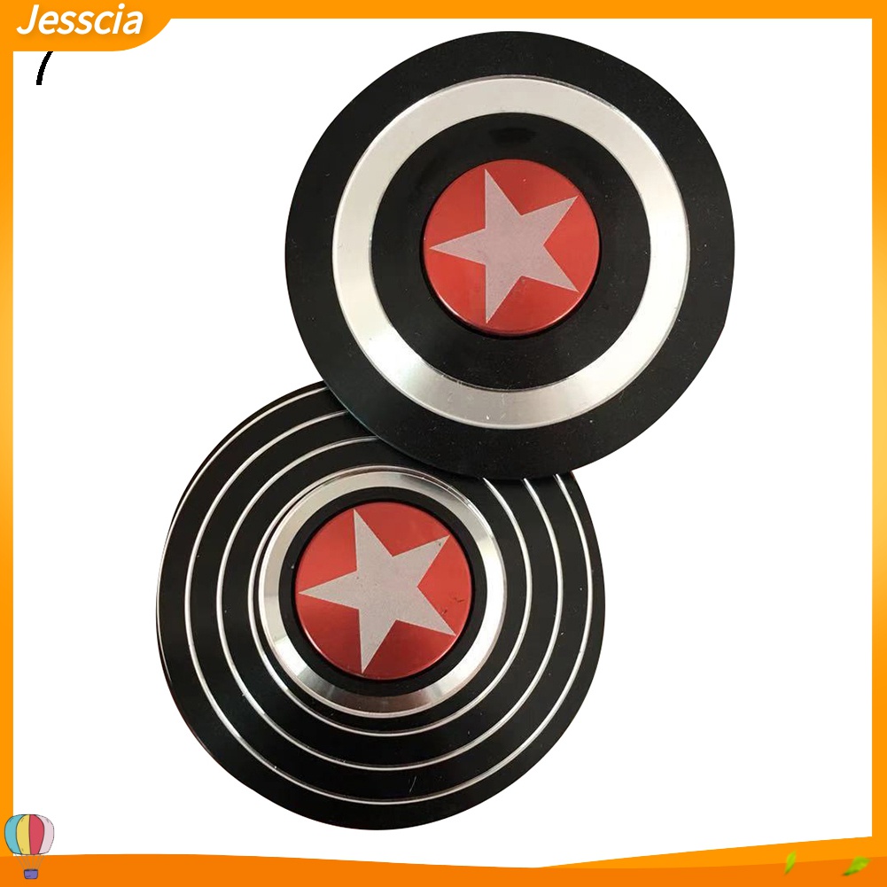 Jessica| Con Quay Đồ Chơi Spinner HìNh TròN Captain America Spideman, GiúP GiảM Stress