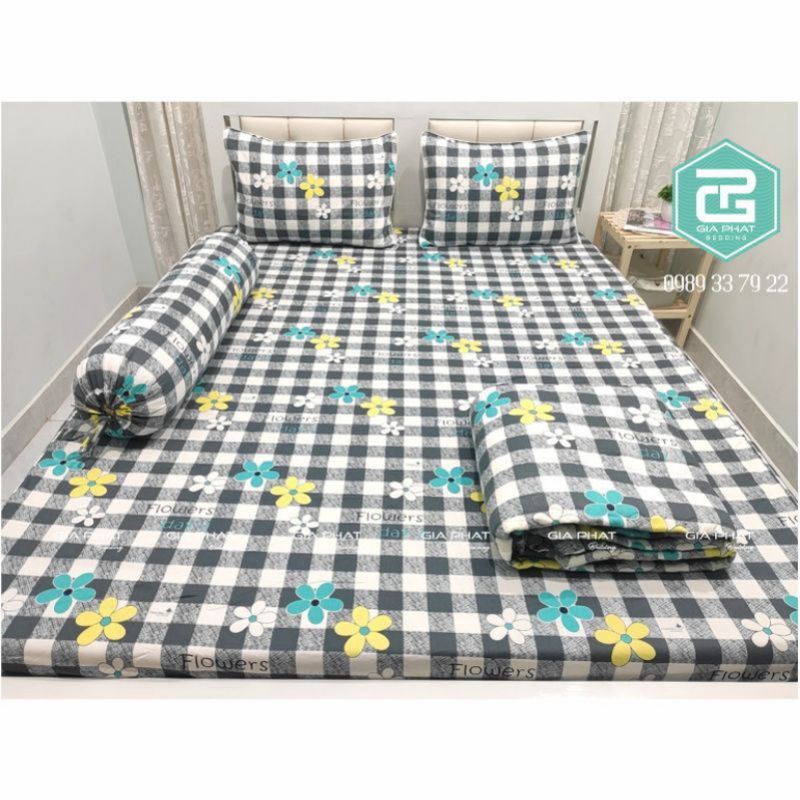Bộ ga Cotton Thắng lợi [GIÁ GỐC] đủ size, đủ màu sắc 4 món | BigBuy360 - bigbuy360.vn