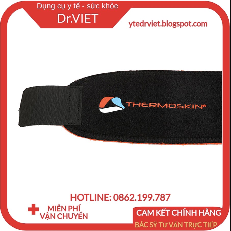 Băng nẹp mắt cá chân thể thao (Sport) Thermoskin chính hãng-Thermoskin Ankle Adjustable nhập khẩu từ Úc